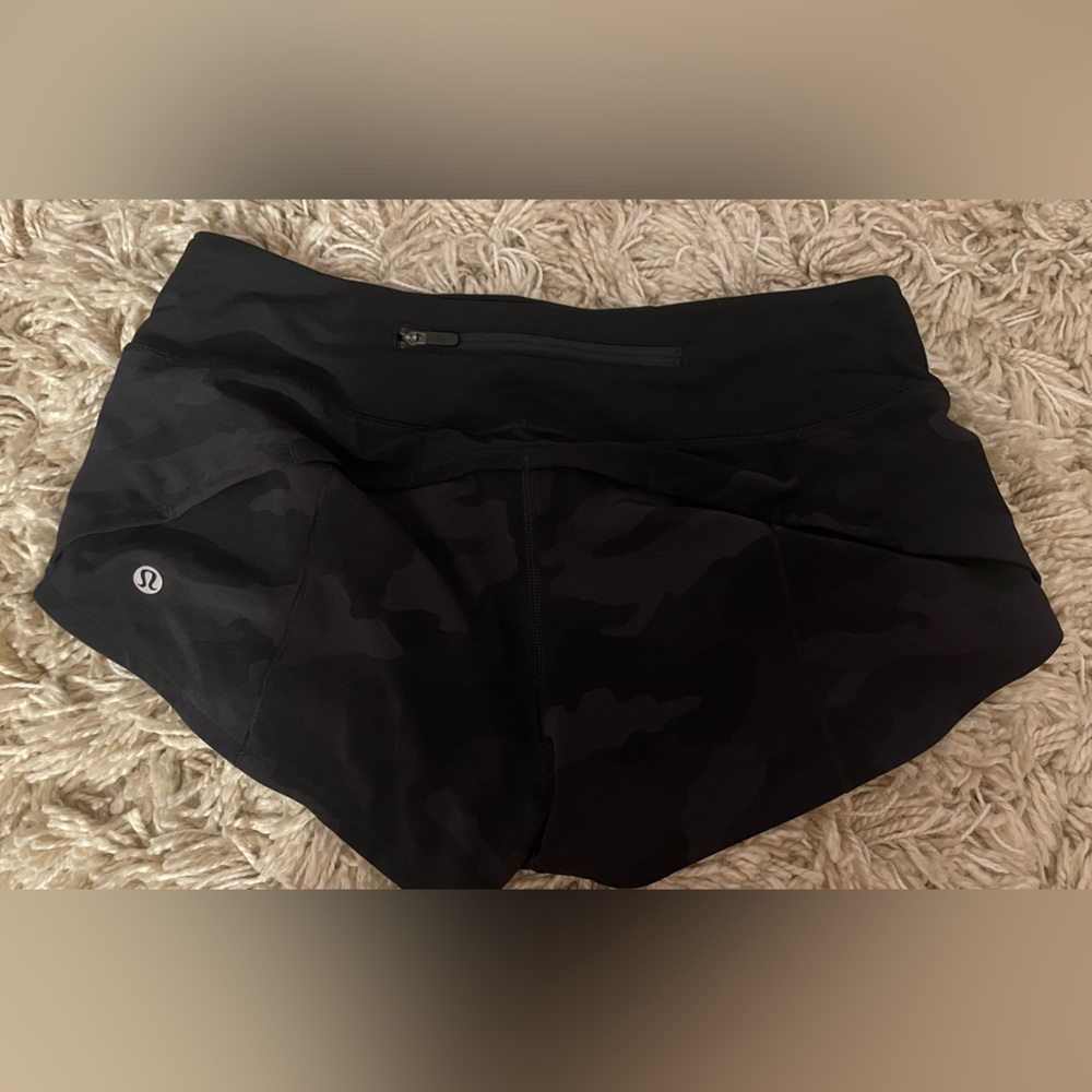 Size 4 Black camouflage hotty hot shorts